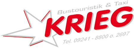 Bustouristik & Taxi Lothar Krieg e.K.<br>Inhaber Florian Krieg
